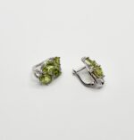 Luxusní náušnice - Olivín 23