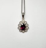 Luxusní přívěsek - Rhodolite (Granát) 58/2 - Obrázek 2